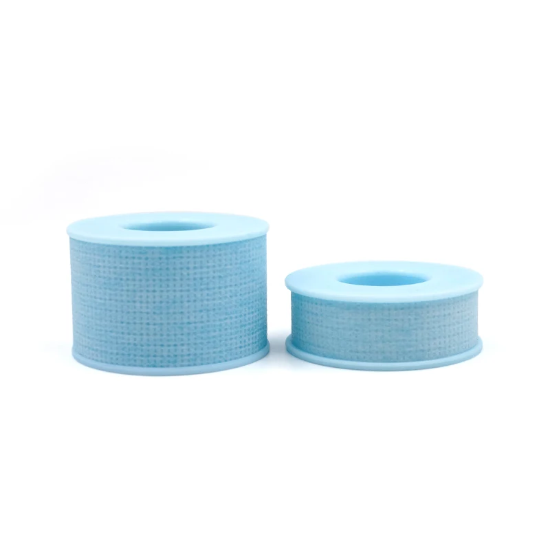 Vlies-Wimpernband aus Silikongel, atmungsaktiv, empfindlich, beständig, mikroporös, blau/rosa, Augenpolster, Wimpernverlängerungswerkzeuge – Detail 7