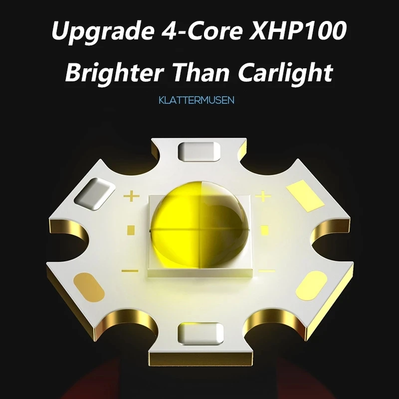 500000LM XHP100 Most Powerful Led Headlamp XHP90 High Power Camping Headlight USB Rechargeable Head Flashlight Fish Head Lamp
