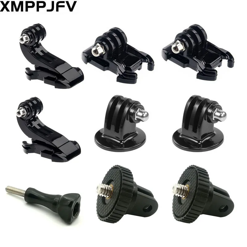Zestaw akcesoriów do kamery akcji Klamra szybkiego zwalniania Uchwyt do statywu do Gopro Hero 13 12 11 10 9 8 7 6 5 4 3 Zestaw czarny