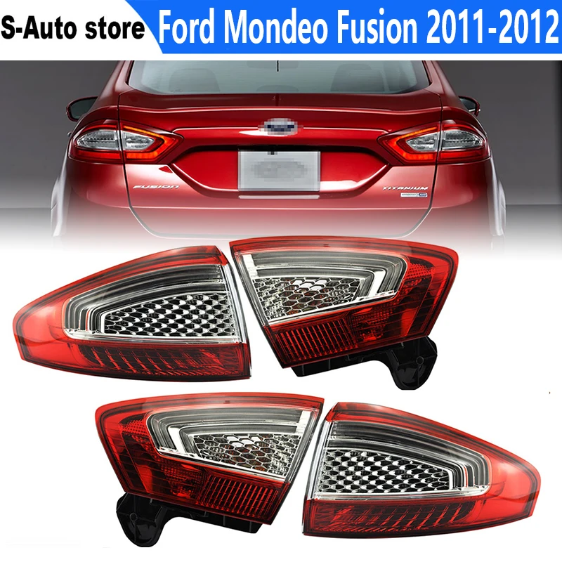 LED Tail Light For Ford Mondeo Fusion 2011-2012 left/rightOuter taillights inner taillights