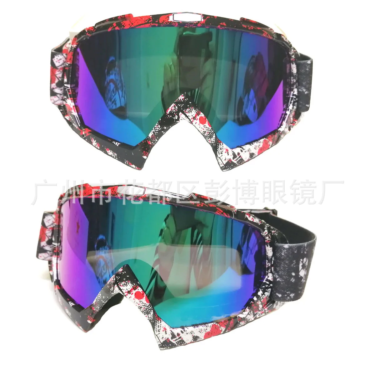 Outdoor Riding off-Road Vehicle Bicycle Glass Retro Mask Racing Protective Glasses Anti-UV Goggles UV