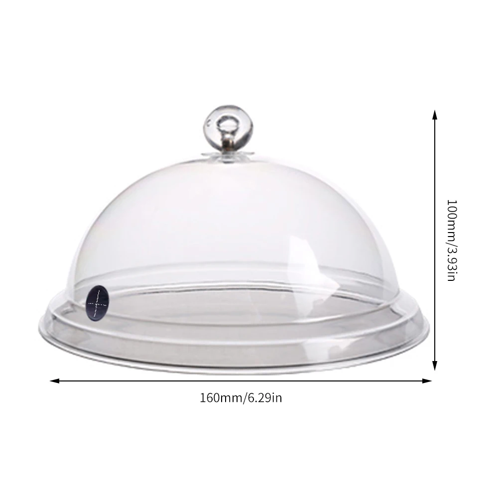 Molecular Cuisine Smoke Hood Food Grade Lid Dome Cover For Smoker Gun Accessory Smoke Infuser Cake Dessert Cover Cup Food Dish