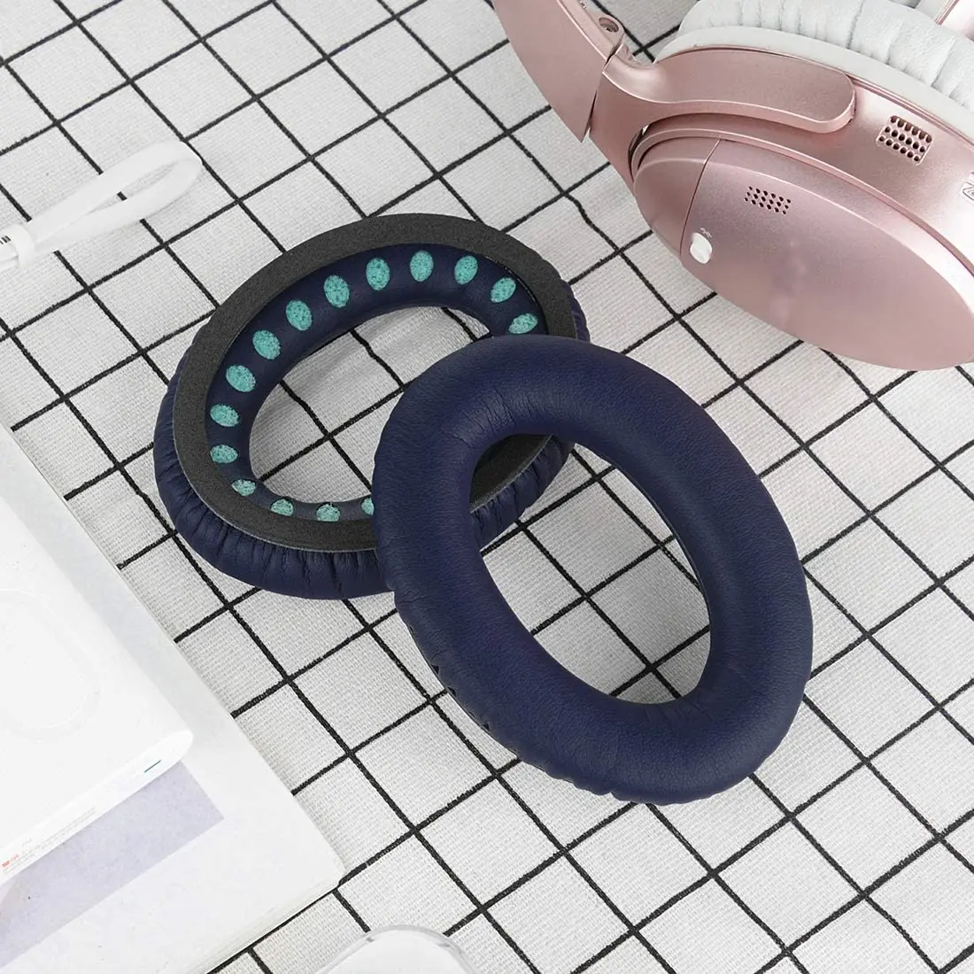 耳boseクワイアットコンフォート35 ii、qc 35 (シリーズii) 、QC25、一周耳AE2ヘッドフォン交換用イヤーパッド/イヤークッション/耳