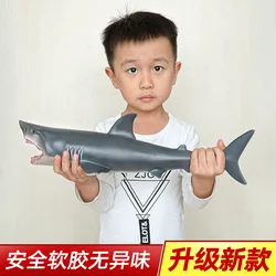 Giant ocean sealife animals Model bule whale Shark The sperm whale turtle Unicorn whale kids Soft gelatin learning toy children