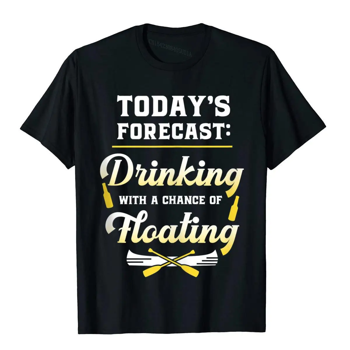 Weekend Forecast Floating Funny Float Trip Man Top Birthday Top T-Shirts Tops Shirts For Men Fashion Cotton Summer T Shirt