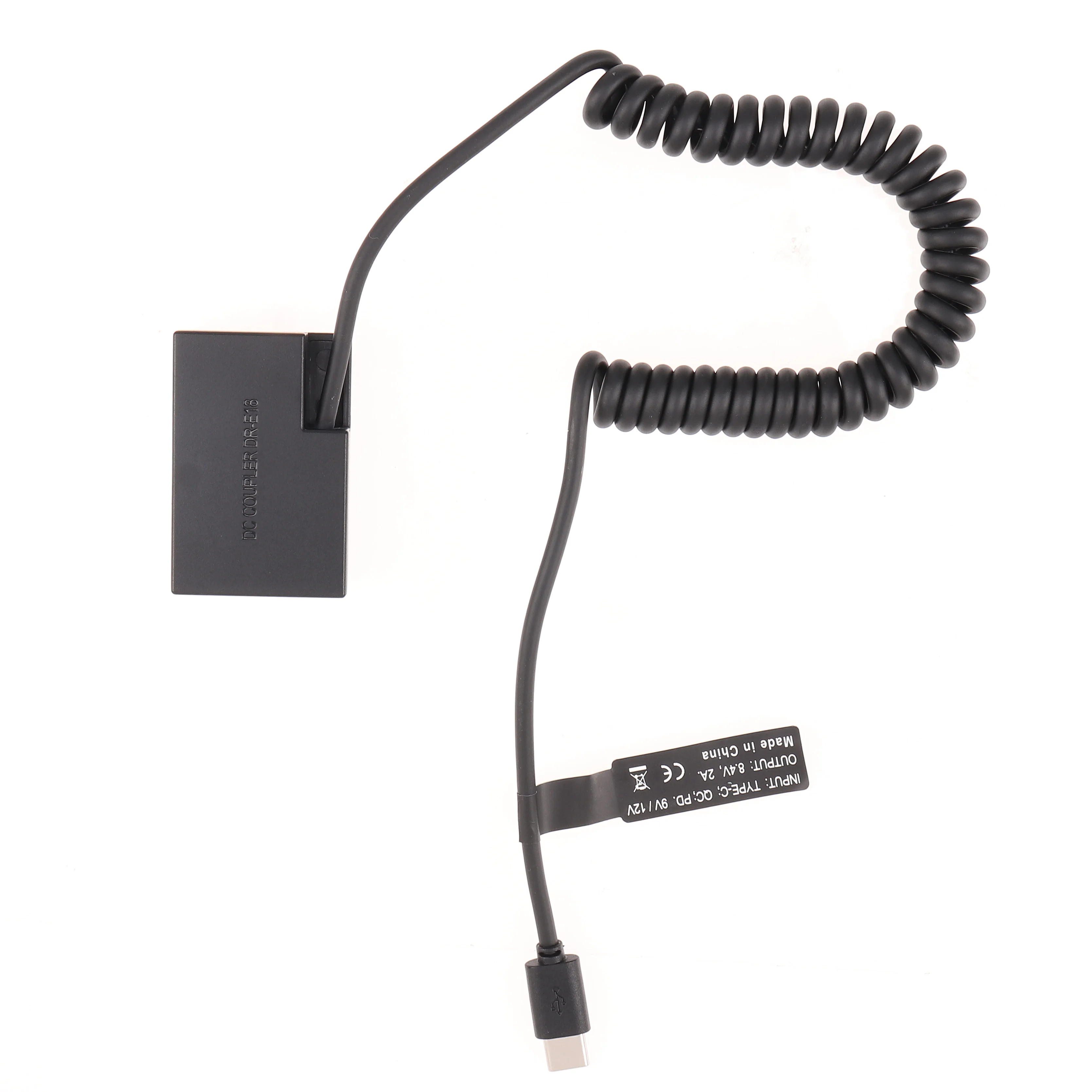 FOTGA LP-E18 الدمية محول البطارية + نوع C كابل لكانون RP 77D 200D 250D 750D 760D 800D 850D المتمردين T6i T6s T7i T8i SL2 الخليط