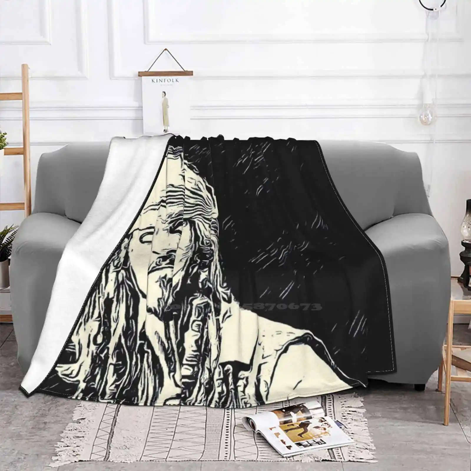 Captain Johnny Depp Air Conditioning Blanket Travel Portable Blanket Johnny Depp Depp Johnny Captain Pirates Vegas Cry Baby