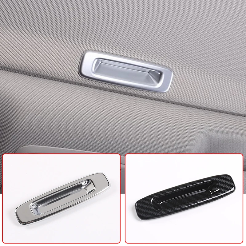 

Car Parts Roof Sunroof Skylight Handle Bowl Cover Trim Sticker ABS Carbon fiber For Toyota Tacoma 2016-2020 Interior Accessories