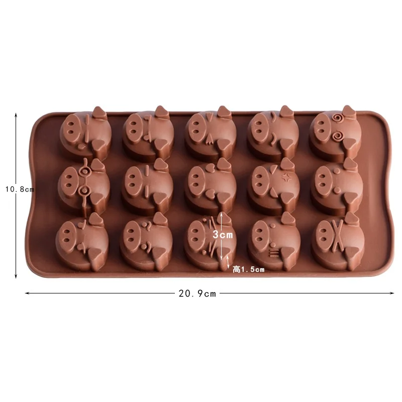 1PCS Silicone Chocolate Mold, Candy Fondant Cake Baking Mold, Epoxy Mold, Kitchen Gadgets