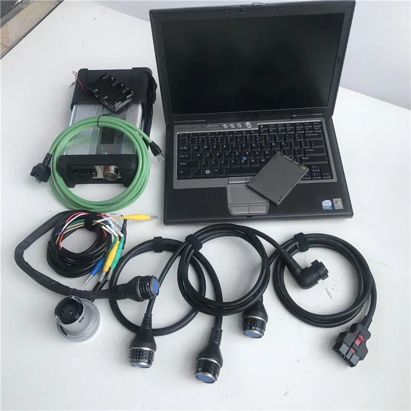 Star Diagnosis C5 Tool for MB Star SD C5 Cars Scanner with 2024.06v HDD SSD in D630 Laptop Ready to Work