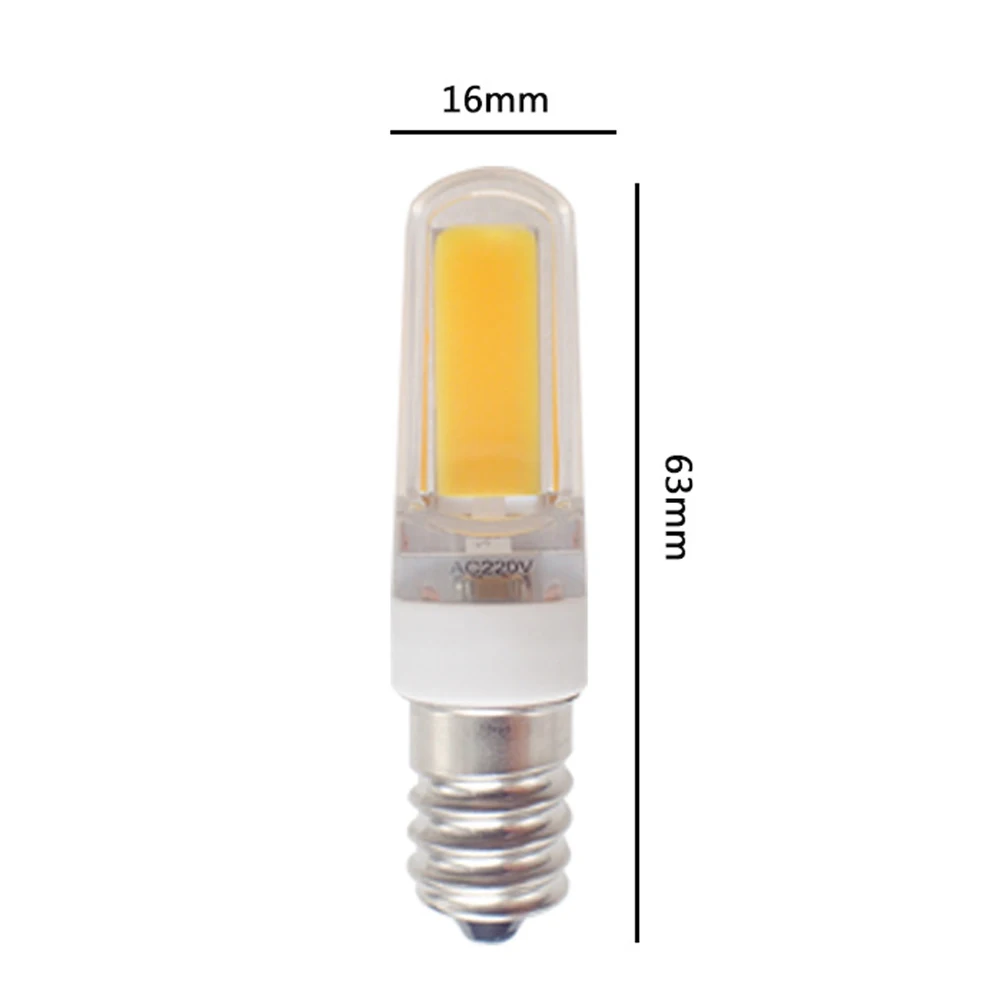 LED G4 G9 E14 램프 전구, 밝기 조절 220V 4W COB SMD LED 조명 교체 할로겐 스포트라이트 샹들리에, 10 개