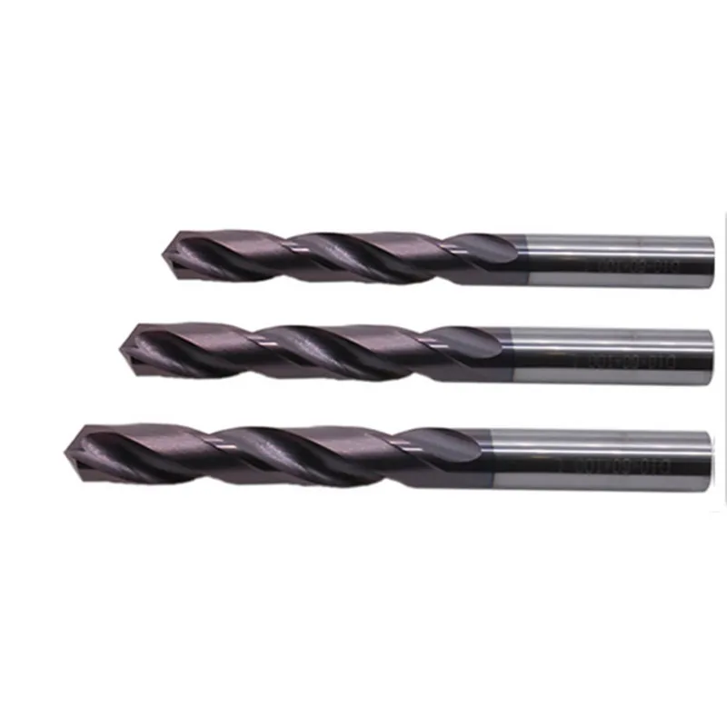 

58° 10mmx60x100, CNC Metal lathe Cutting Tool Twist Drill Solid Turning Coated Bit Carbide Dril