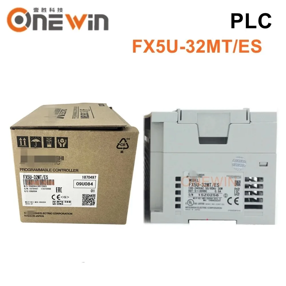 

New and Original FX5U-32MR 64MR 80MR 32MT 64MT 80MT ES MELSEC iQ-F PLC CPU Module