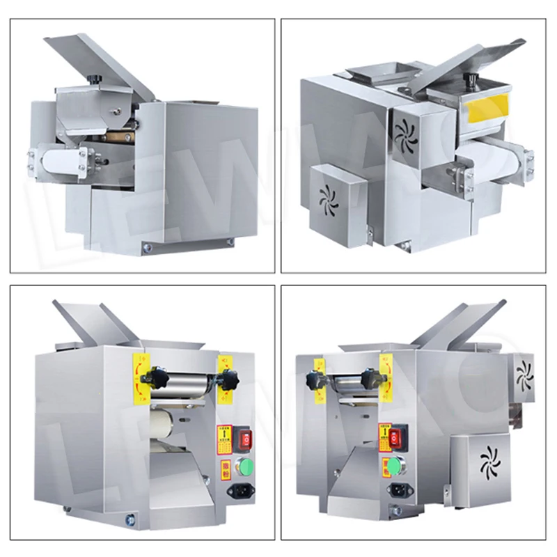 Tabletop Wonton Samosa Ravioli Lumpia Skin Wrapper Maker Equipment Dumpling Wrapper Machine