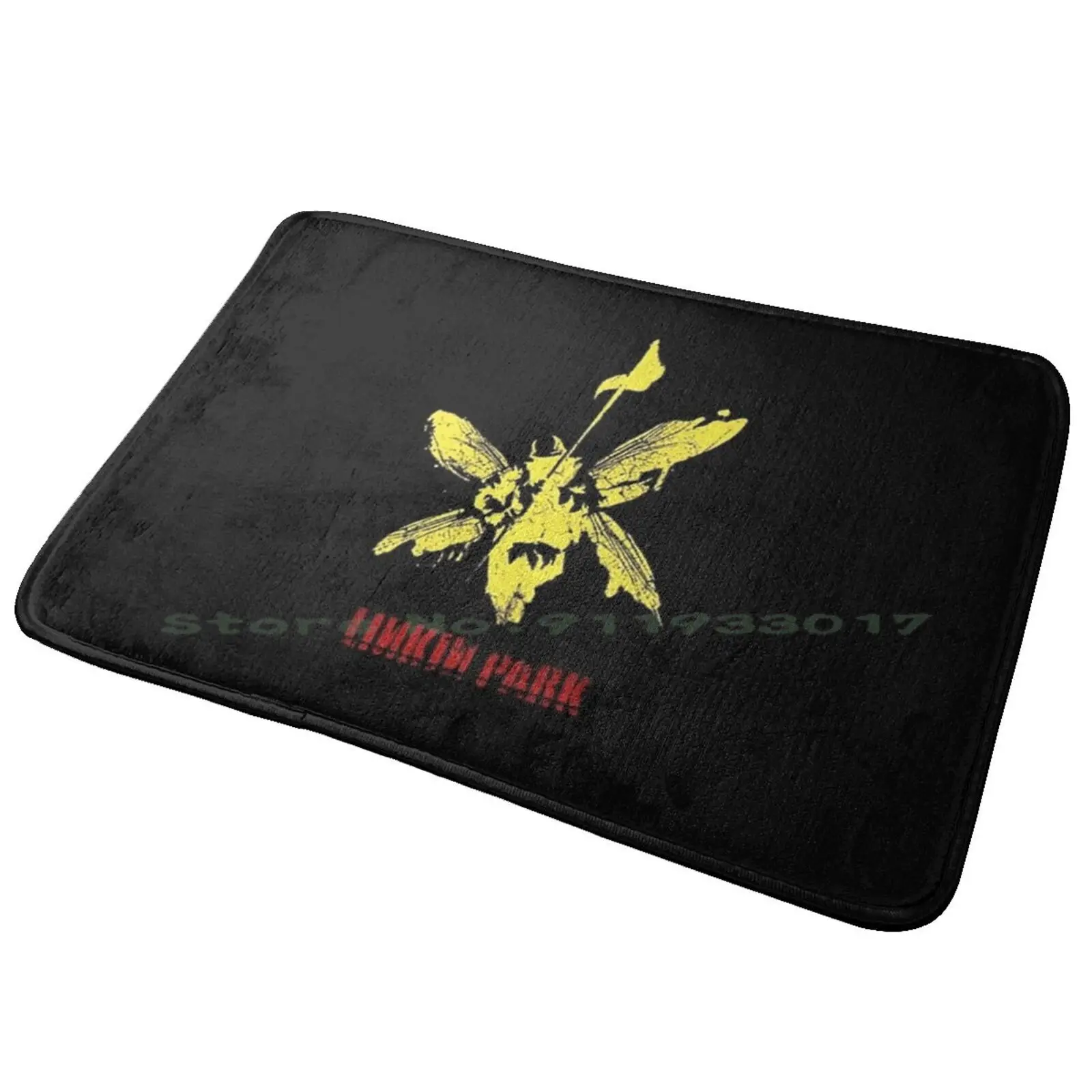 Golden Yellow Entrance Door Mat Bath Mat Rug Kurama Art Quotes Kurama Shippuden Uzumaki Yu Yu Hakusho Sasuke Uchiha Kazuma