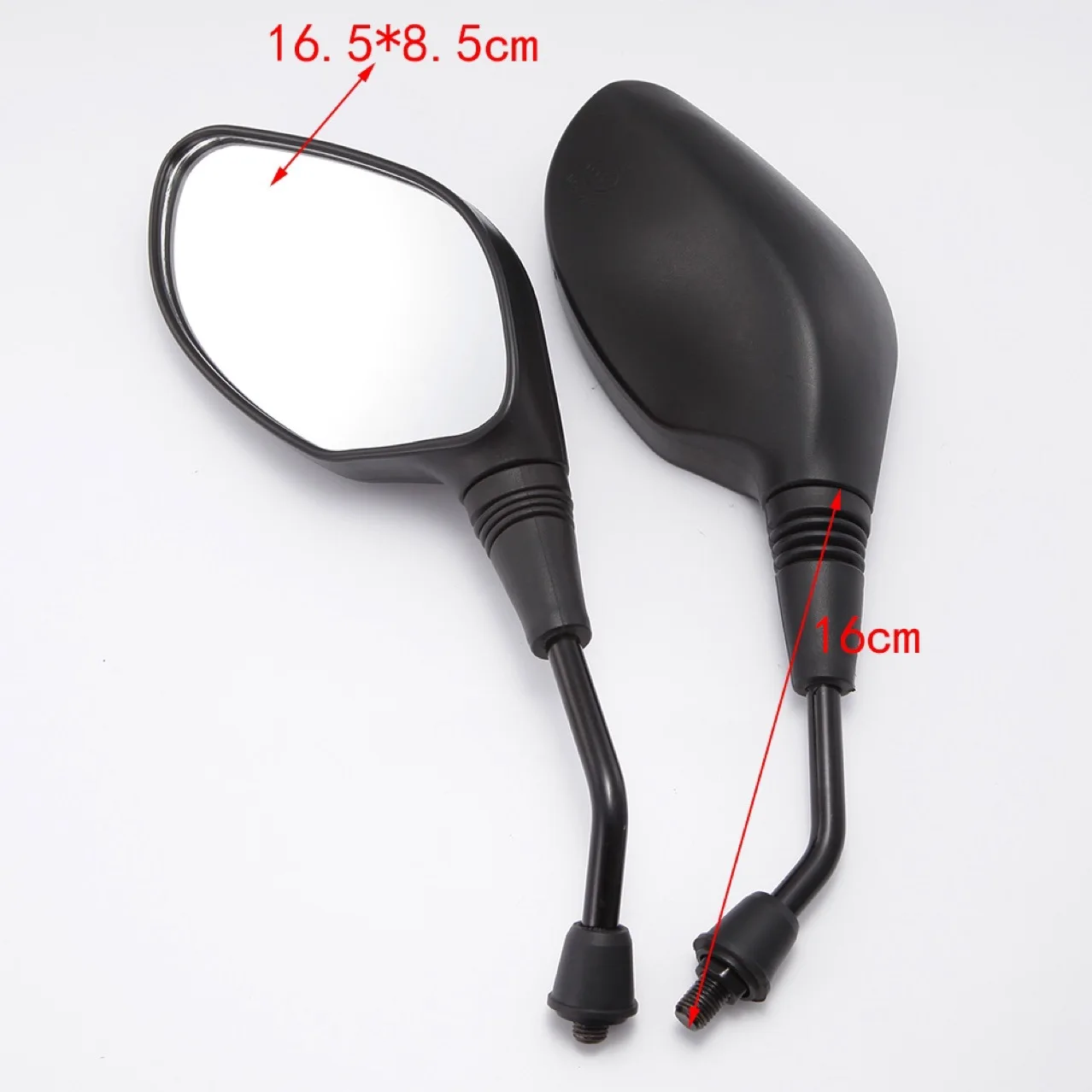 Motorcycle Rearview Mirrors 8mm/10mm Motorbike Rear View Mirror For Sym Kymco Vespa Motorbikes Scooter Moto Accessories