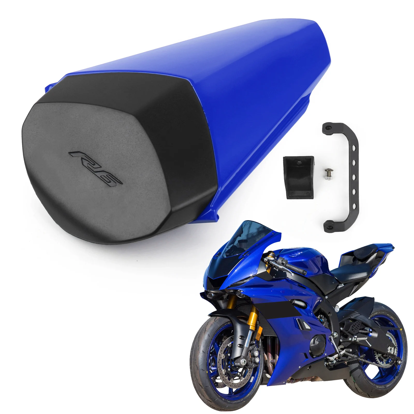 Artudatech Rear Pillion Seat Cowl Cover For Yamaha  YZF R6 2017-2023 Motorcycle Fairing Accessories