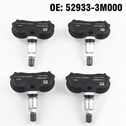 4PCS Car Tire Pressure Monitor Sensor TPMS 529333M000 for For Hyundai C-Green Centennial Elantra Equus Genesis I40 ix35 Tucson