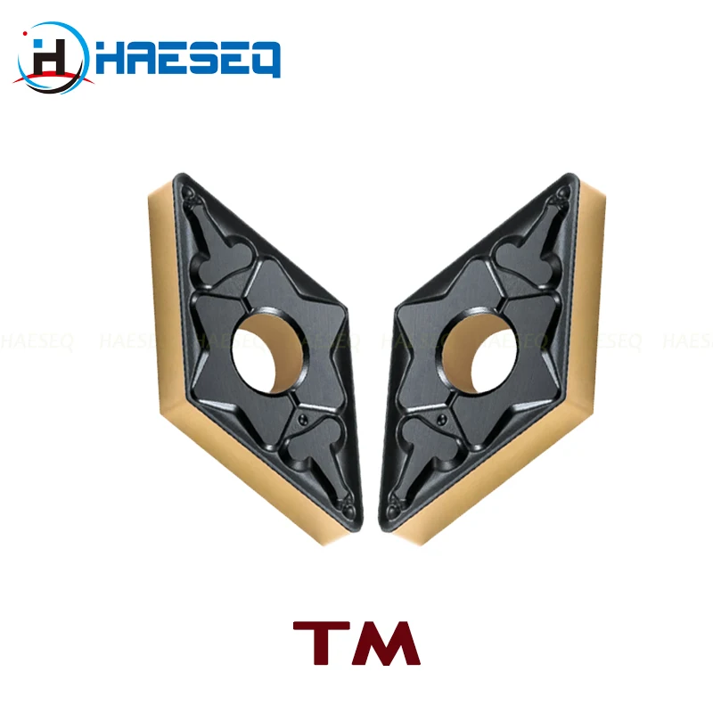 مخرطة معدنية باستخدام الحاسب الآلي قطع مخرطة القاطع DNMG150404 DNMG150408 TM أدوات الخراطة المعدنية مزدوجة اللون لتطبيق الصلب