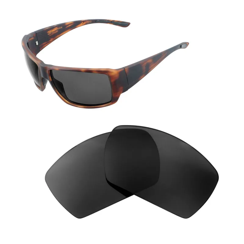 Walleva Polarized Replacement Lenses for Smith Optics Guide's Choice Sunglasses USA shipping