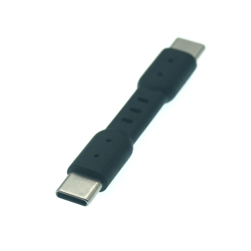 USB 3.1 type C to type C male synchronous charging OTG 180 degree charging ,cable  adapter mobile phone u disk For N2 sound card