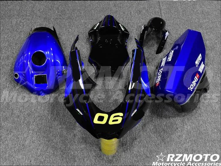 New track version fiberglass fairing For YAMAHA R6 2017 2018 2019 2020 Available in various colors  No.2893