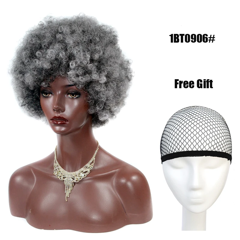 

Synthetic Afro Kinky Curly Wig Unisex 70's Disco Doll Jumbo Afro Clown Wig