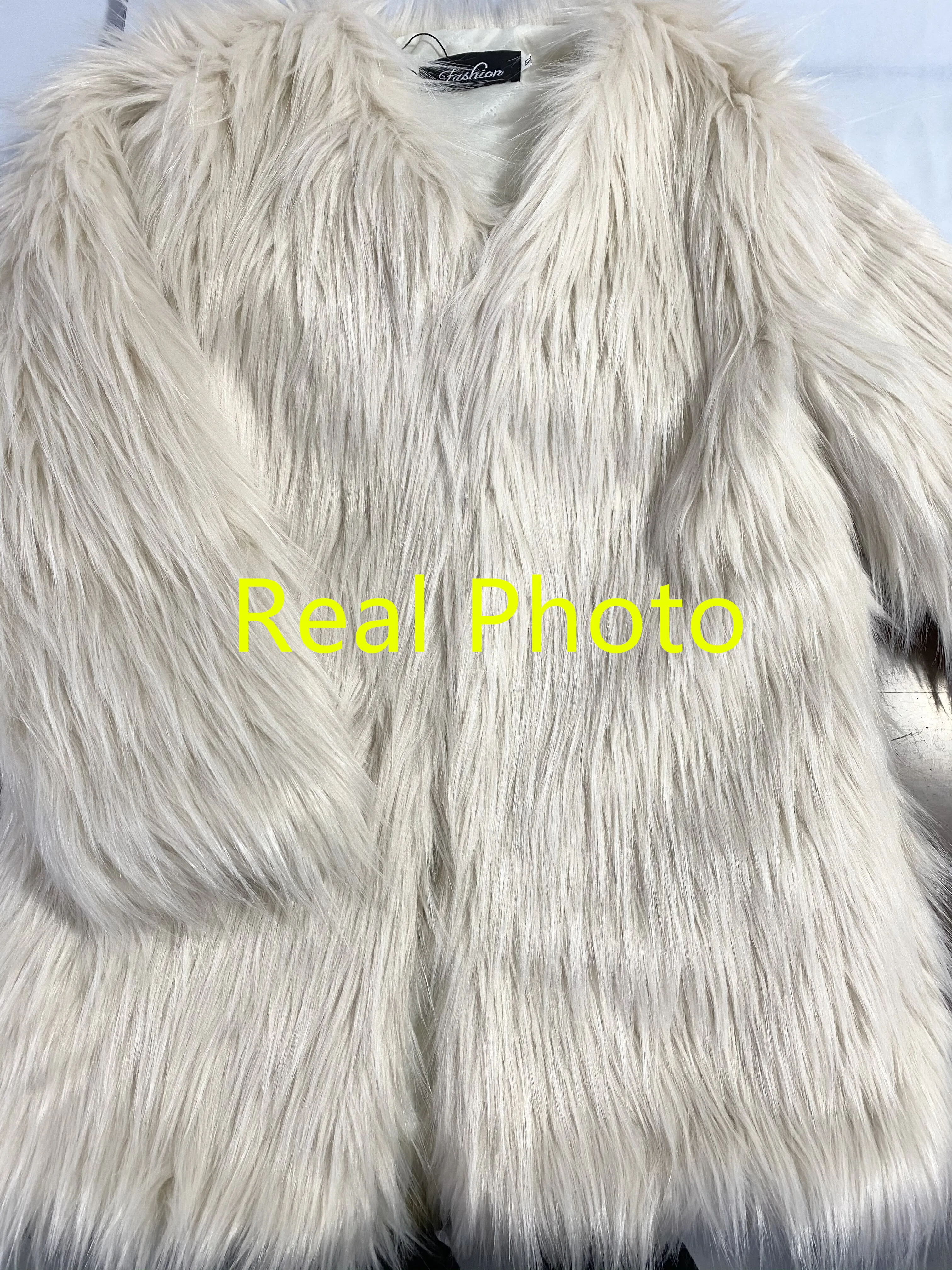 Bella Philosophy Winter Thicken Warm Fox Fur Coat Female Long Sleeve Solid Jackets Autumn Office Lady Elegant Faux Fur Coats