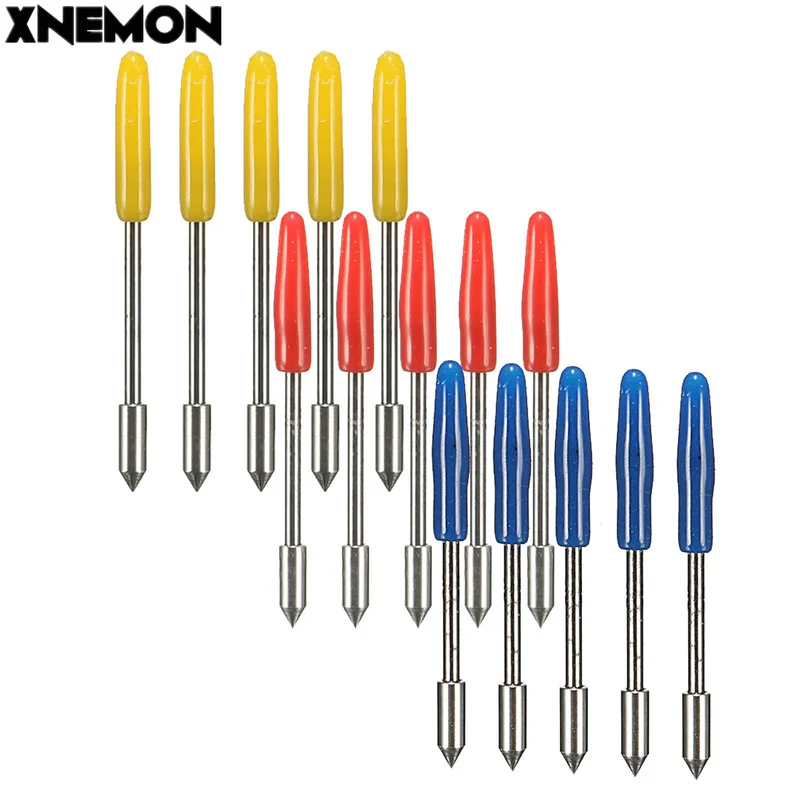 XNEMON 5pcs Engraving Machine Blades Cutter For Graphtec CB09 Vinyl Cutter Plotter Handle diameter: 1mm Overall Length:20mm