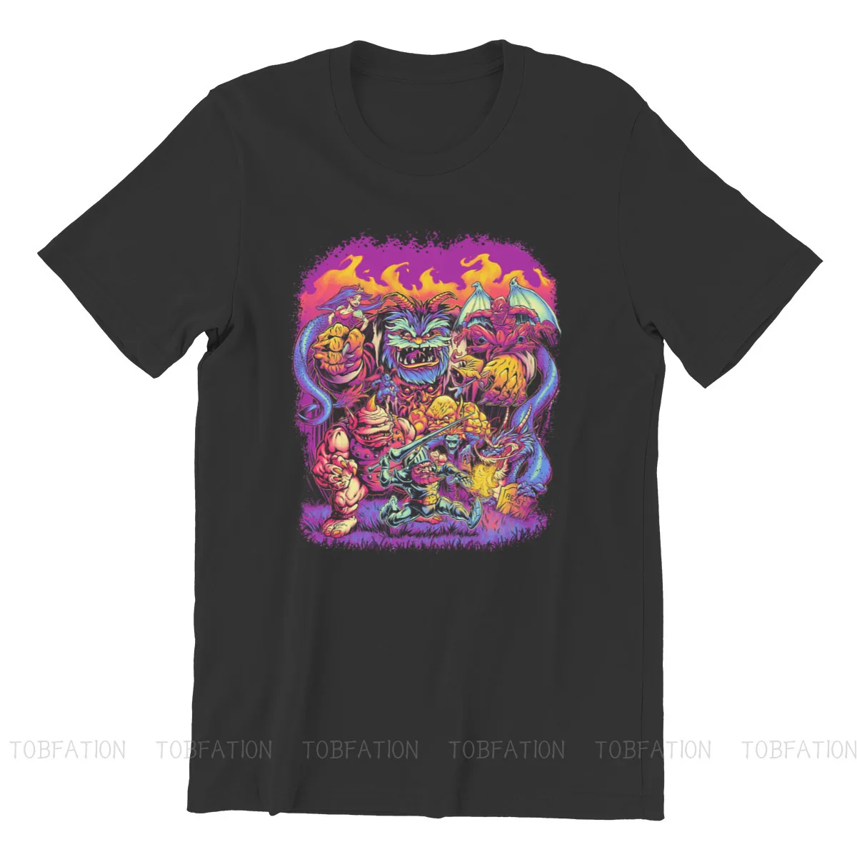 Retro Unique TShirt Ghost and Goblins Arthur Prin Arcade Game Top Quality Creative Gift Clothes  T Shirt Short Sleeve Ofertas