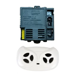 Receptor de control remoto Bluetooth para coche eléctrico para niños, placa base de frecuencia de 2,4G con función de inicio suave, JR-RX-12V