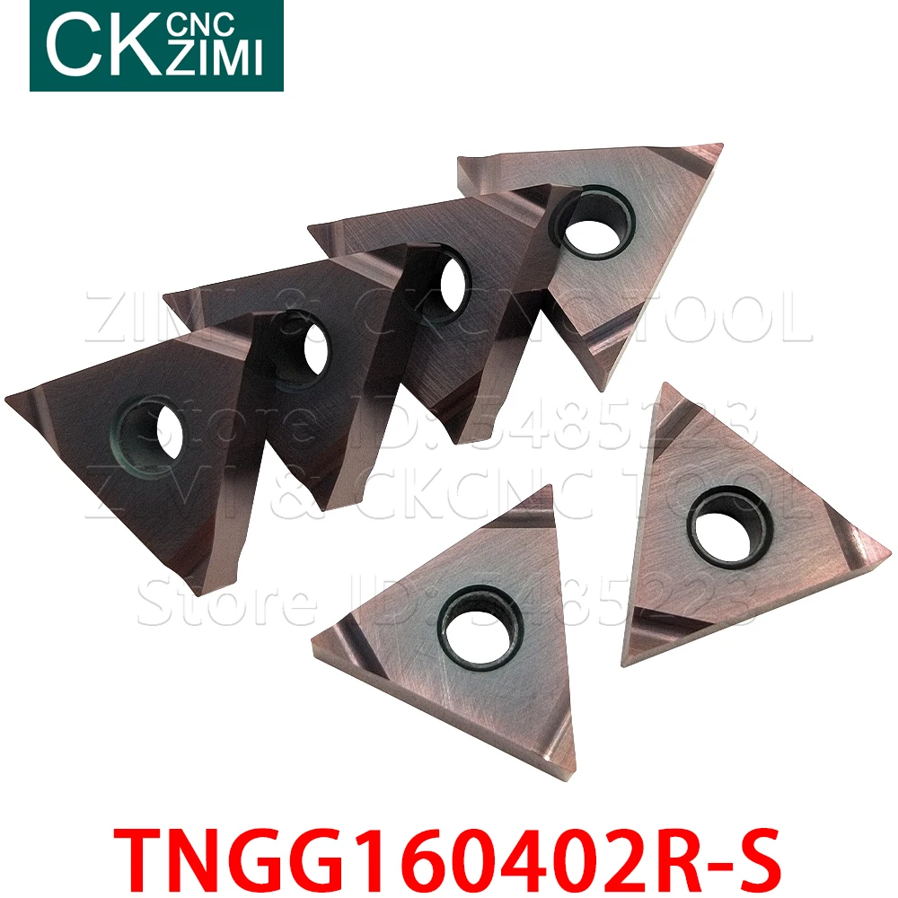 TNGG160402R-S ZM1125 TNGG 160402R S carburo scanalatura inserti tornitura utensile da taglio CNC metallo tornio strumento per acciaio inossidabile