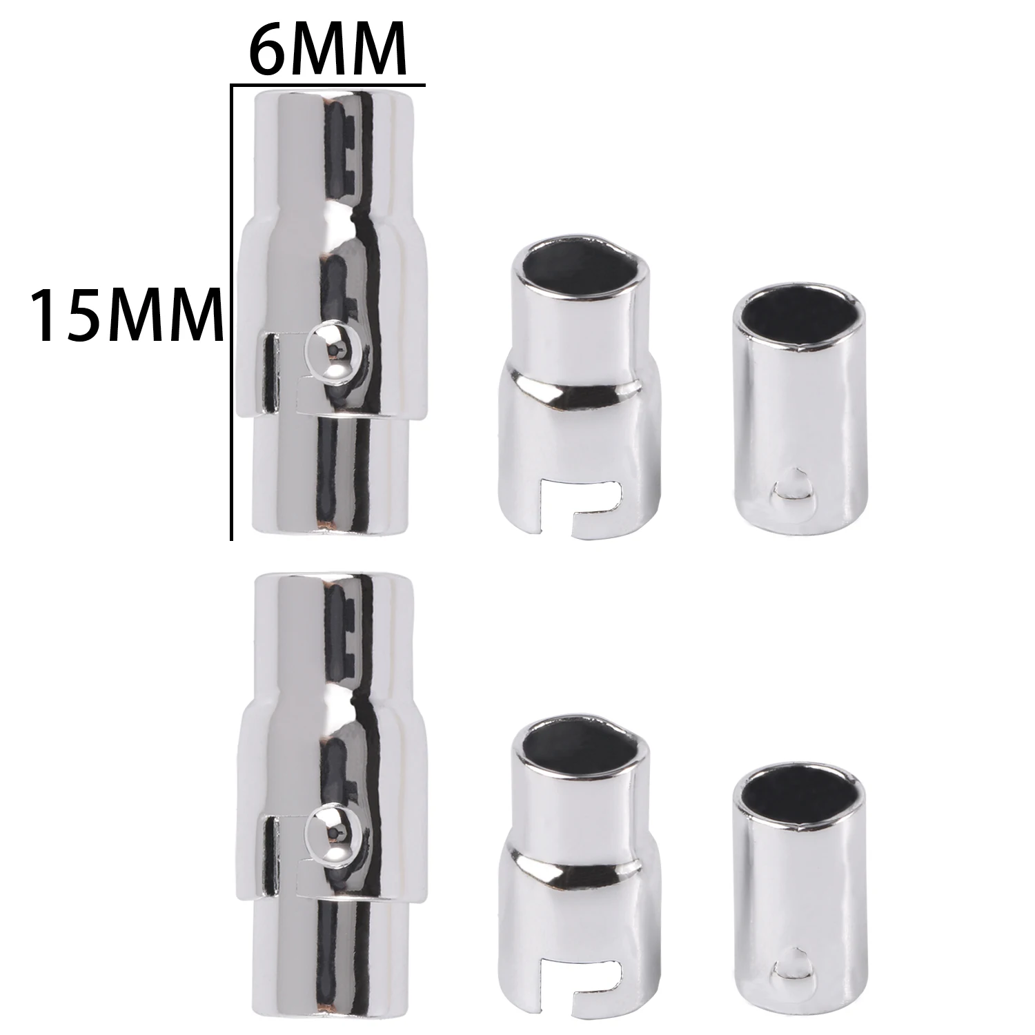 Stainless Steel Magnetic Clasps for Leather Cord Bracelet Necklace Fasteners Buckle Magnet End Clasp Connector Jewelry Making