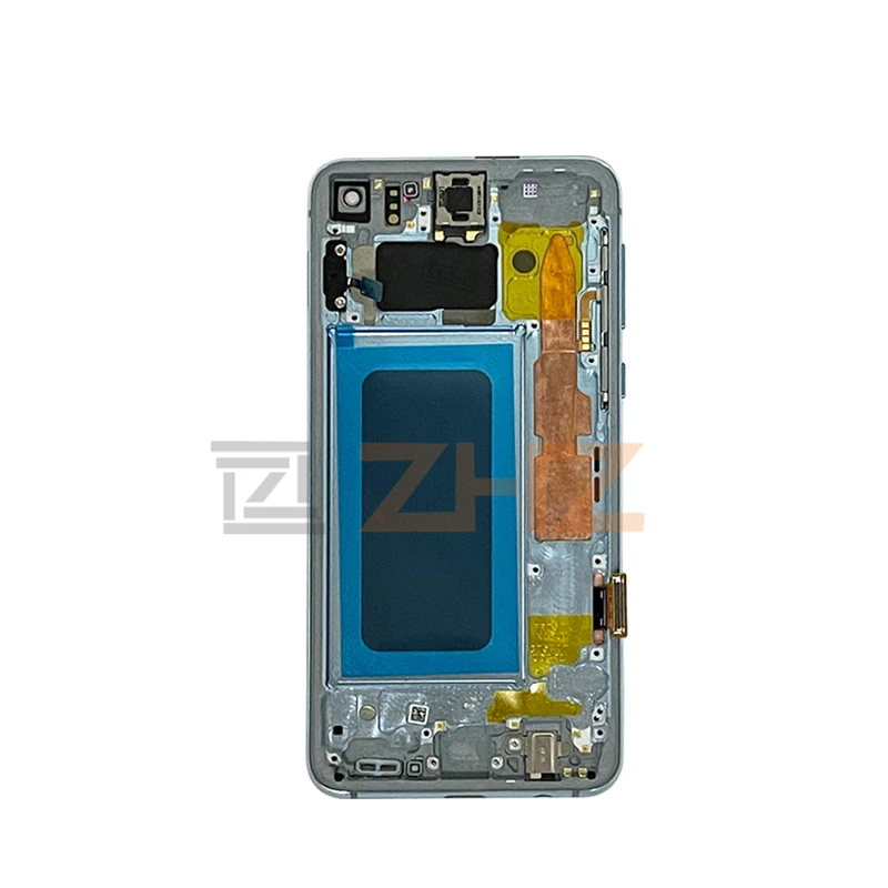 For Samsung S10e LCD Display Screen Digitizer Assembly G970F/DS G970U G970W SM-G9700 With Frame For SAMSUNG Galaxy S10e Lcd Part