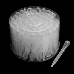 100PCS Airbrush Disposable droppers Metered Inhalation Plastic Pipette Eye Droppers for Transfer And Airbrush Paint Easy Use