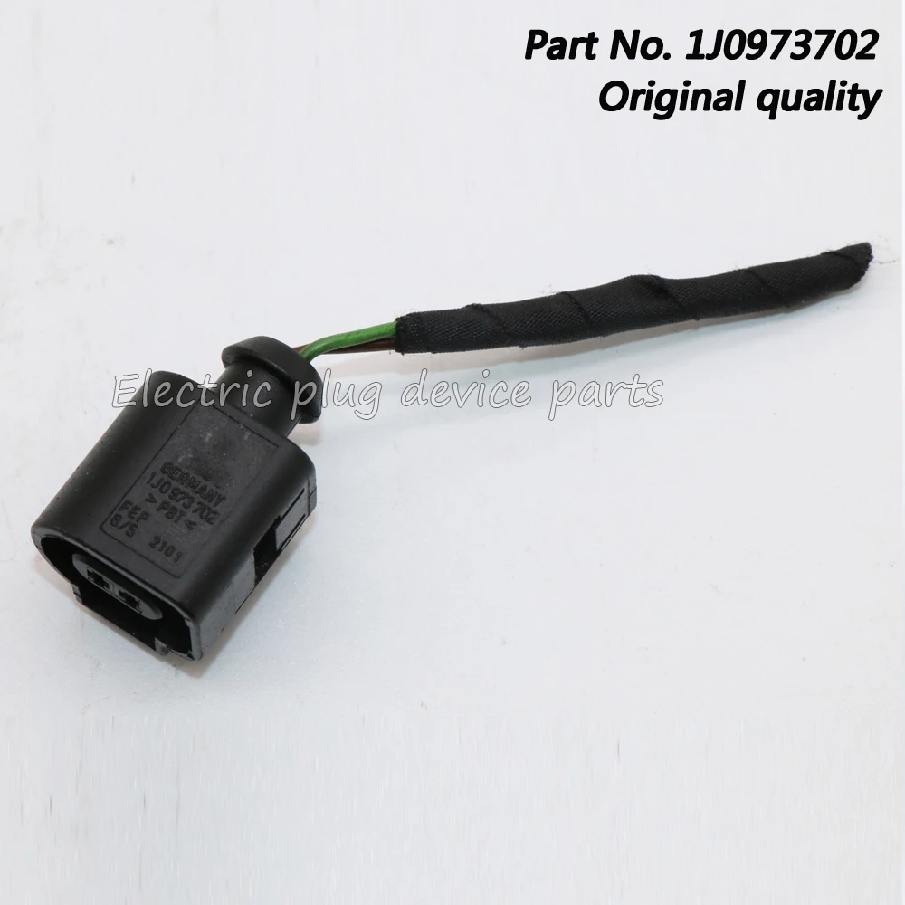 OEM Cooling Water Pump 1K0965561J Plug Wiring Connector 1J0973702 for VW Jetta Golf Passat AUDI A3 Seat Skoda