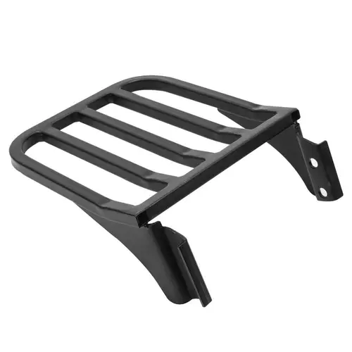 Imagen 2 del producto Portaequipajes Sissy Bar con respaldo negro para motocicleta Harley Sportster XL 883 1200 Heritage Softail FLST Dyna