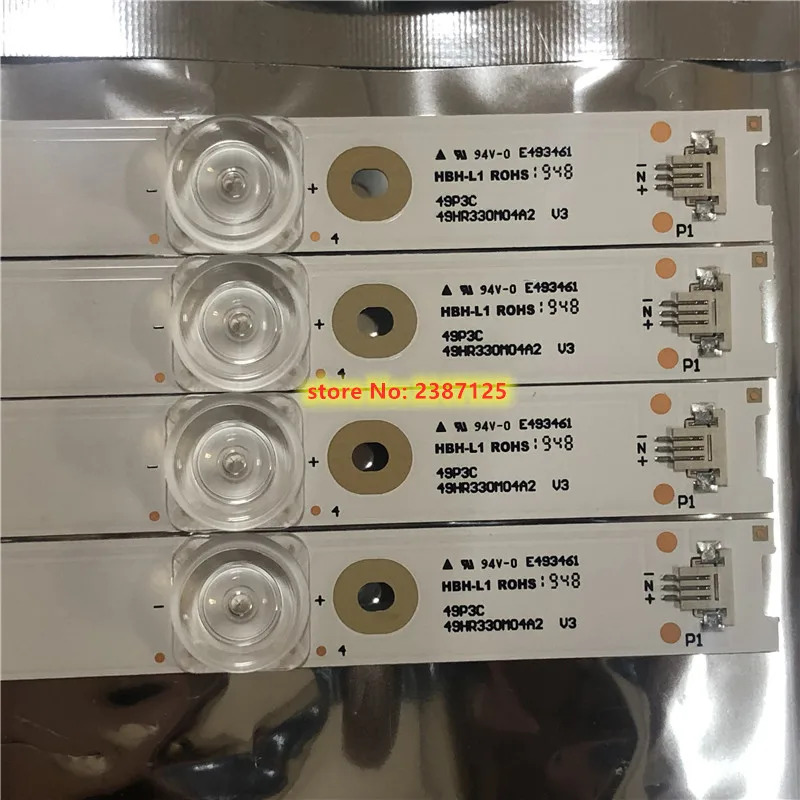 5 zestawów taśm LED GIC49LB29-3030F2.1-V0.1 4C-LB4904-HR07J 49HR330M04A2 V3 do 49P3 D49A620U B49A81S-UD L49P1-UD L49P2-UD 49BC7600