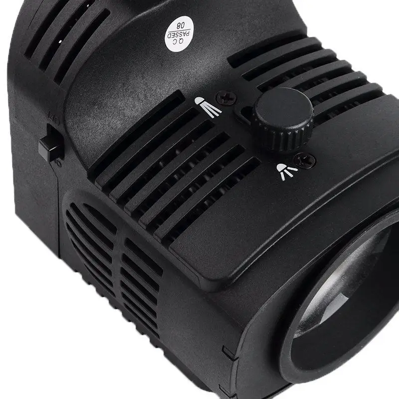 CN-28FA COB Bóng Đèn LED Video Fresnel Điểm Điều Chỉnh Được Tiêu Cự 28W 5600K CRI95 Pha Đèn Trong Nhà Cưới chiếu Sáng