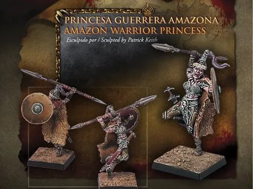 model kit resin kit Avatars of War 28326  Amazons