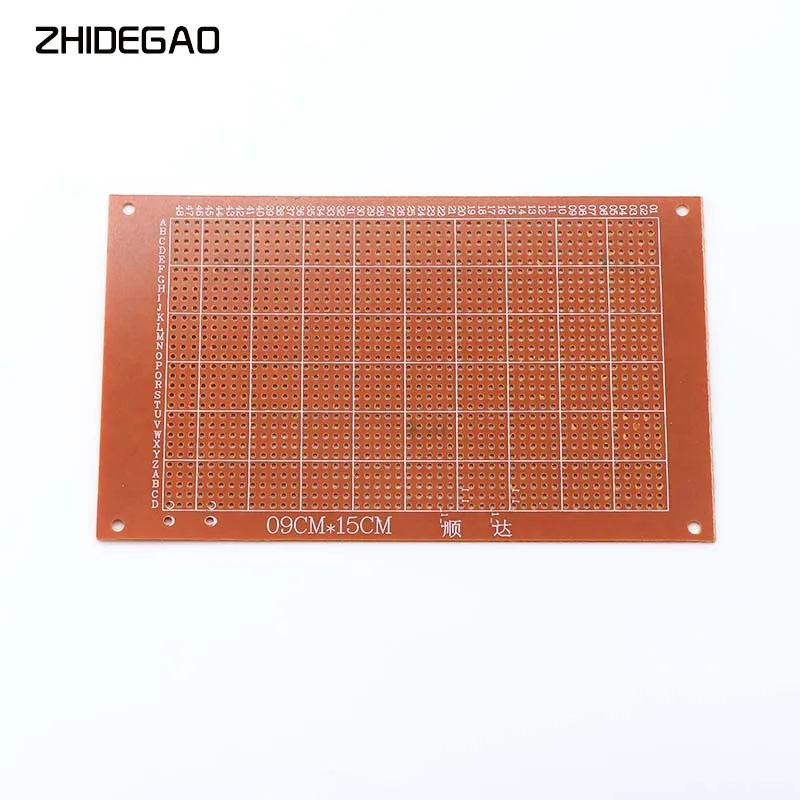 5pcs 9x15 9*15cm Single Side Prototype PCB Universal Board Experimental Bakelite Copper Plate Circuirt Board