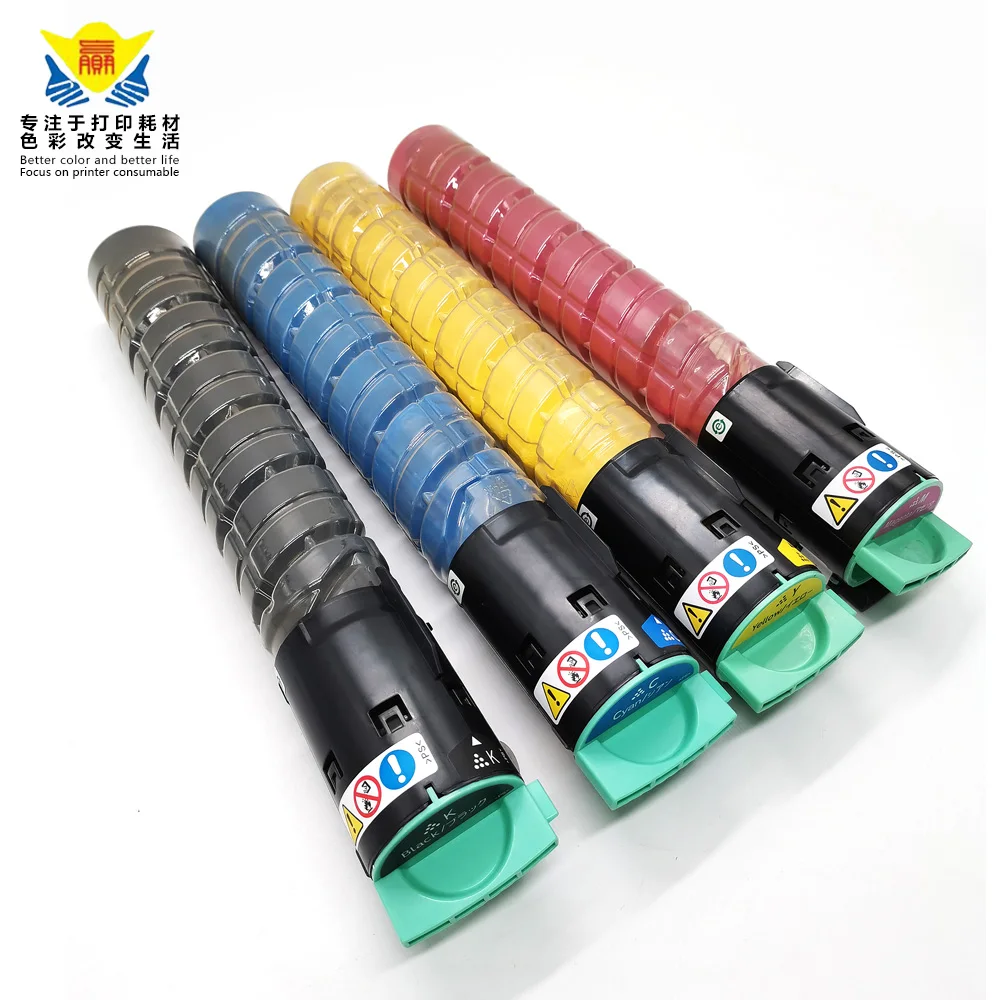 

JIANYINGCHEN color compatible toner cartridge MPC2550 replacement for MP C2010 2030 2050 2051 2530 2550 2551(4pcs/lot)