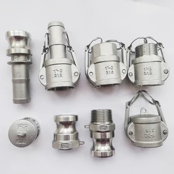 Соединения Camlock 1/2-4 дюйма, фитинги Camlock, шланг для домашнего пивоварения, насосы, быстрый зазубренный адаптер, силиконовая прокладка из нержавеющей стали