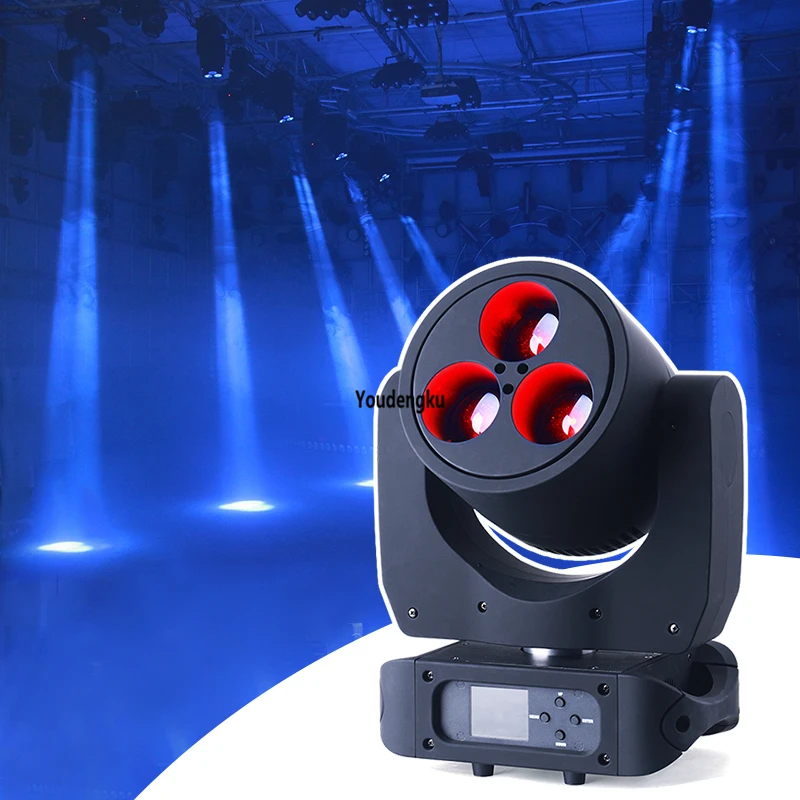 4pcs led aura wash+beam 3x60W 4-in-1 RGBW beam wash zoom moving head led stage light