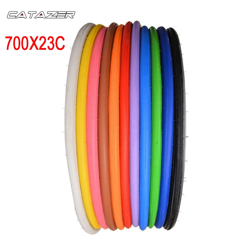 K191 Bicycle Tires 700C 700 * 23C Fixed Bike Colour Tires for Road Bike Tires 110 PSI Track Bike Tyre 28inch Bike Tires