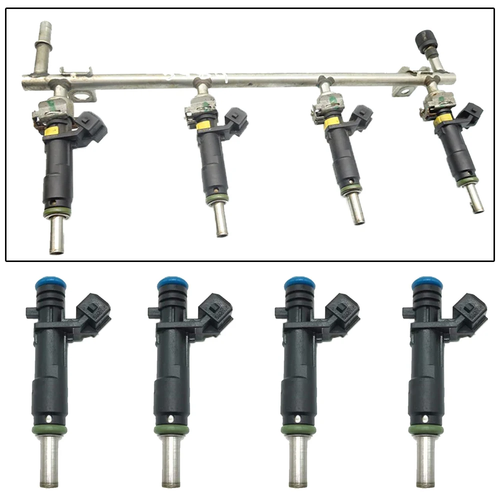 

4PCS Fuel Injector 55353806 For 2011-2017 Chevrolet Cruze Sonlc 1.8L Opel Vauxhall Vectra Astra Zafira