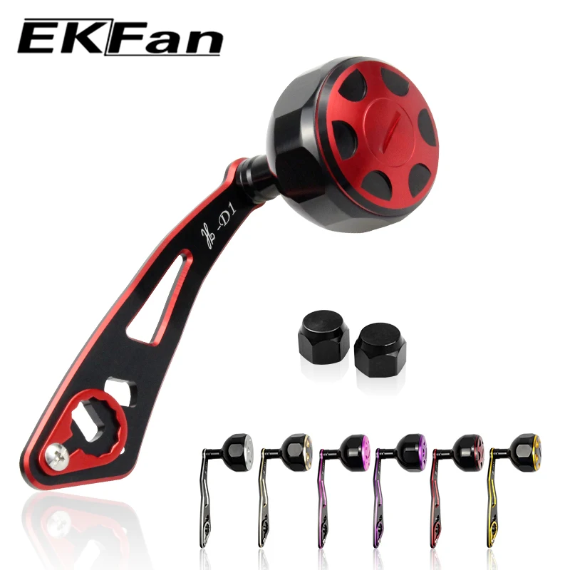 

EKfan New Model Size 8*5MM Suitable for Daiwa 94MM Fishing Reel Handle With Aluminum Alloy Knob Used For Fishing Lure Wheel