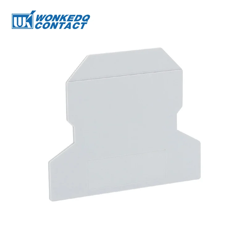 1Pc ATP-UK For Universal UK Screw Series Group Separation L57.5/H47/W1.5 Din Rail Terminal Block Accessories Partition Plate