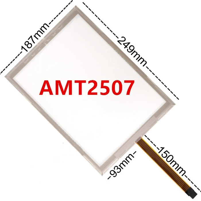 New AMT2507 New 5 line 10.4 inch resistive touch screen 249*187 mm