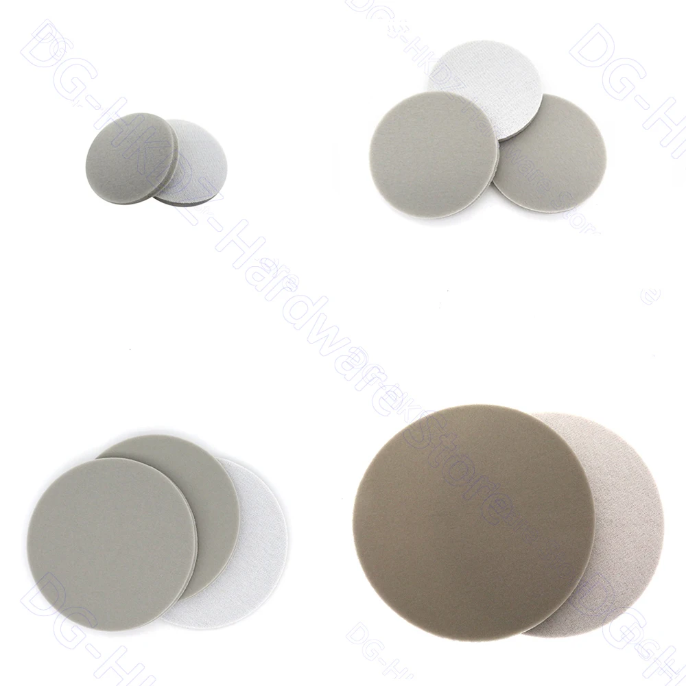 P3000 Sandpaper Hook&Loop 2/3/5/6 Inch 50mm-150mm Round Abrasive Flocking Dry and Water Sanding Paper Corundum 3000 Grit